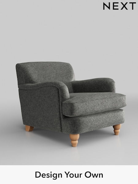 Plush Chenille/Dark Grey Lilly Ii (H35892) | £650
