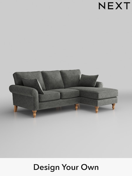 Plush Chenille/Dark Grey Mallory (H35893) | £1,475