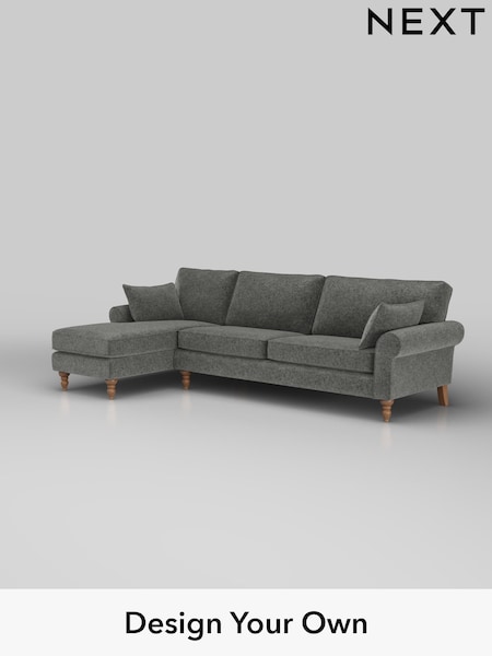 Plush Chenille/Dark Grey Mallory (H35893) | £1,575