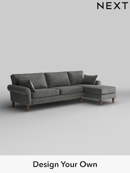 Plush Chenille/Dark Grey Mallory (H35893) | £1,575