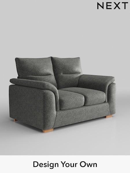 Plush Chenille/Dark Grey Hayden Highback (H35894) | £1,025