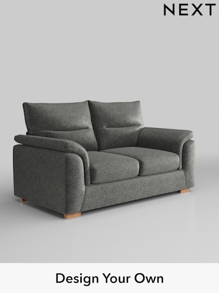 Plush Chenille/Dark Grey Hayden Highback (H35894) | £1,125