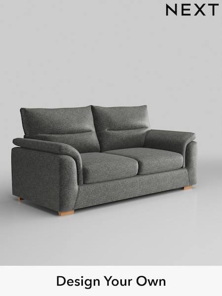 Plush Chenille/Dark Grey Hayden Highback (H35894) | £1,225