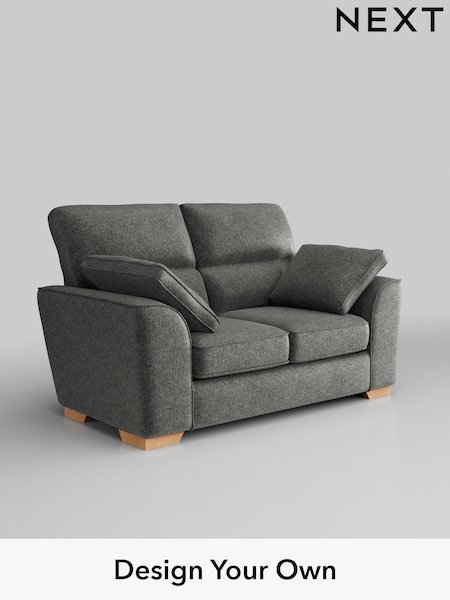 Plush Chenille/Dark Grey Stamford Highback (H35896) | £1,099