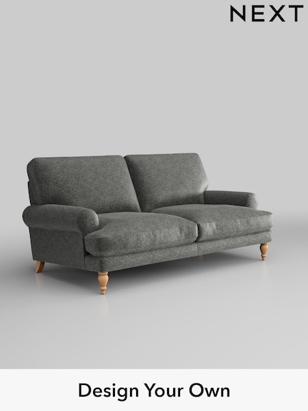 Plush Chenille/Dark Grey Erin Deep Relaxed Sit (H35897) | £1,275