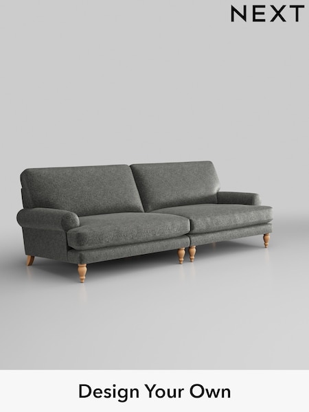 Plush Chenille/Dark Grey Erin Deep Relaxed Sit (H35897) | £1,475