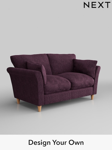 Plush Chenille/Dark Plum Purple Hartley Relaxed Sit (H35900) | £1,075