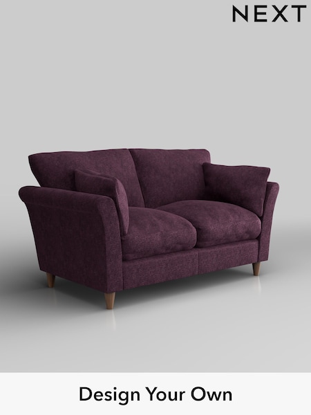 Plush Chenille/Dark Plum Purple Hartley Relaxed Sit (H35900) | £1,075