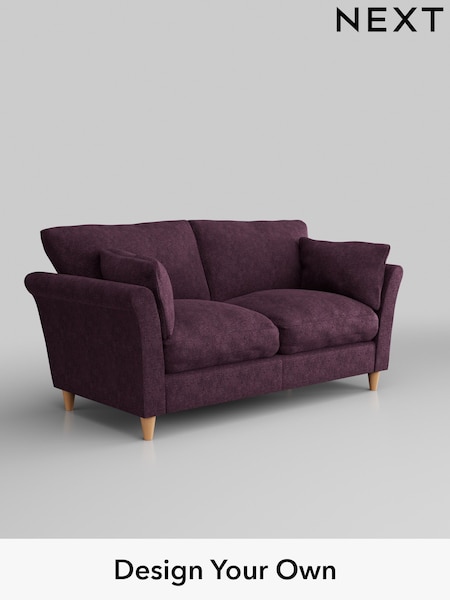 Plush Chenille/Dark Plum Purple Hartley Relaxed Sit (H35900) | £1,175