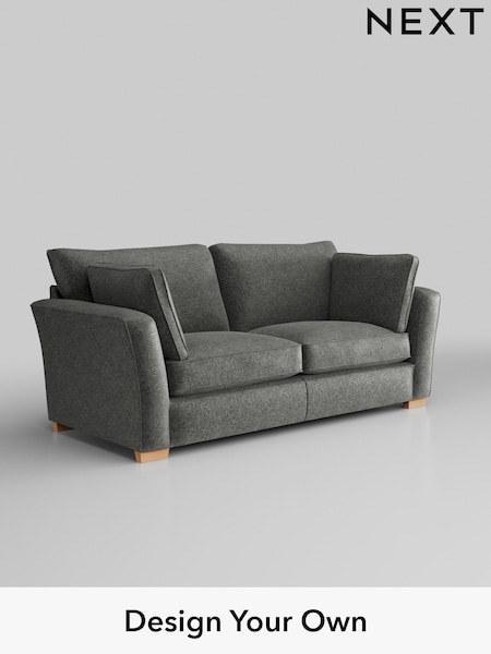 Plush Chenille/Dark Grey Heath Highback (H35901) | £1,325