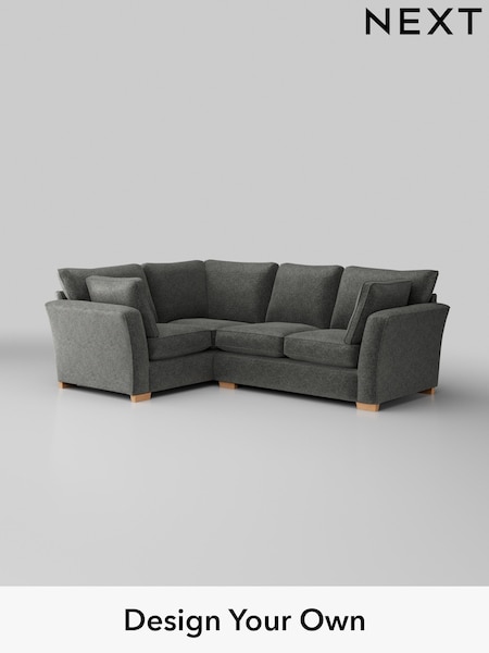 Plush Chenille/Dark Grey Heath Highback (H35901) | £2,050