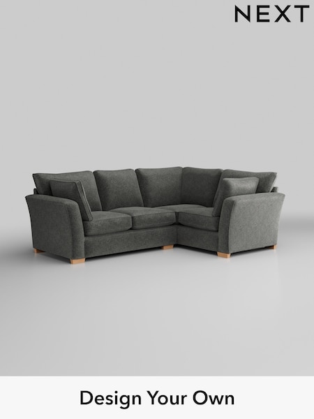 Plush Chenille/Dark Grey Heath Highback (H35901) | £2,050