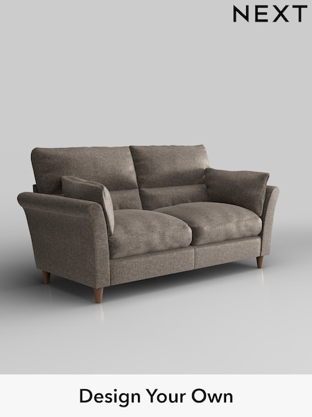 Plush Chenille/Mink Brown Hartley Highback Relaxed Sit (H35906) | £1,325