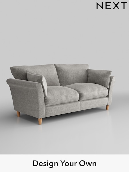 Plush Chenille/Light Grey Hartley Relaxed Sit (H35908) | £1,275