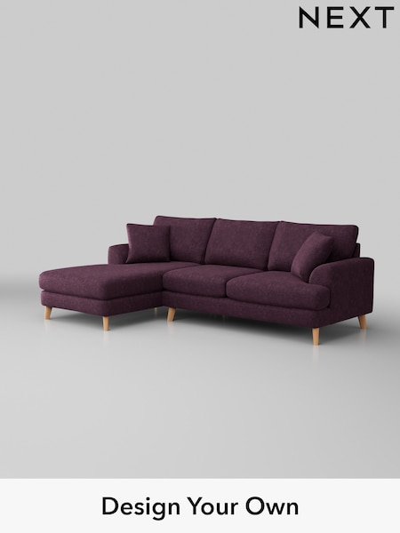Plush Chenille/Dark Plum Purple Parker (H35944) | £2,150