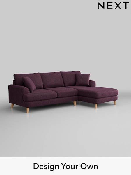 Plush Chenille/Dark Plum Purple Parker (H35944) | £2,150