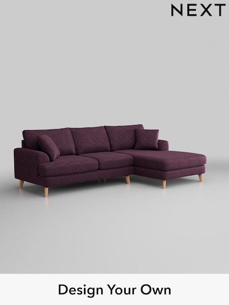 Plush Chenille/Dark Plum Purple Parker (H35944) | £2,299