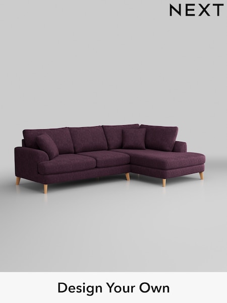 Plush Chenille/Dark Plum Purple Parker (H35944) | £2,250