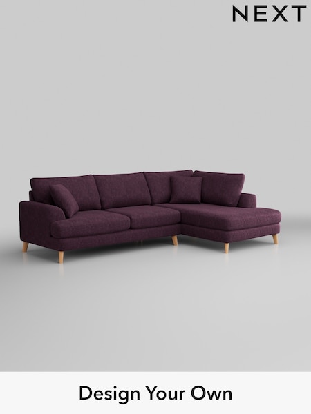 Plush Chenille/Dark Plum Purple Parker (H35944) | £2,350
