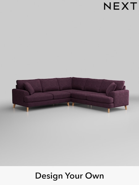 Plush Chenille/Dark Plum Purple Parker (H35944) | £2,725