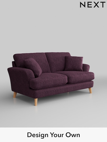 Plush Chenille/Dark Plum Purple Conway Relaxed Sit (H35968) | £1,250