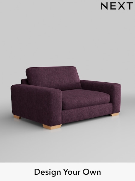 Plush Chenille/Dark Plum Purple Houghton Deep Sit (H35972) | £1,175