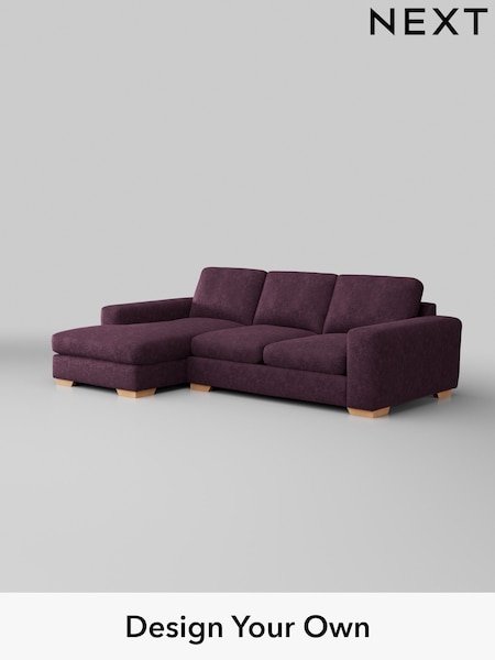 Plush Chenille/Dark Plum Purple Houghton Deep Sit (H35972) | £2,050