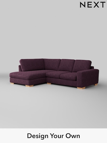 Plush Chenille/Dark Plum Purple Houghton Deep Sit (H35972) | £2,099