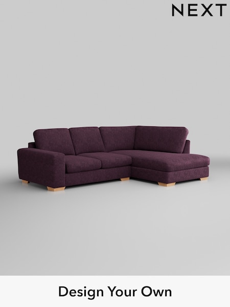 Plush Chenille/Dark Plum Purple Houghton Deep Sit (H35972) | £2,099