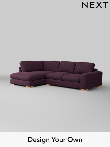 Plush Chenille/Dark Plum Purple Houghton Deep Sit (H35972) | £2,199