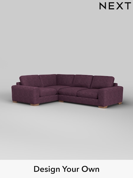 Plush Chenille/Dark Plum Purple Houghton Deep Sit (H35972) | £2,575