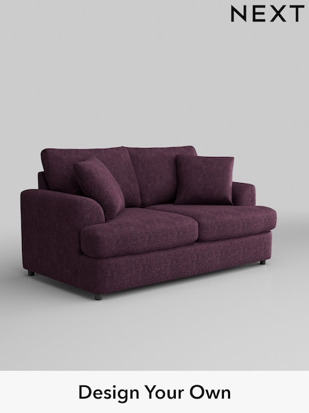 Plush Chenille/Dark Plum Purple Parker Platform (H35975) | £1,175