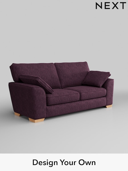 Plush Chenille/Dark Plum Purple Stamford (H35993) | £1,250