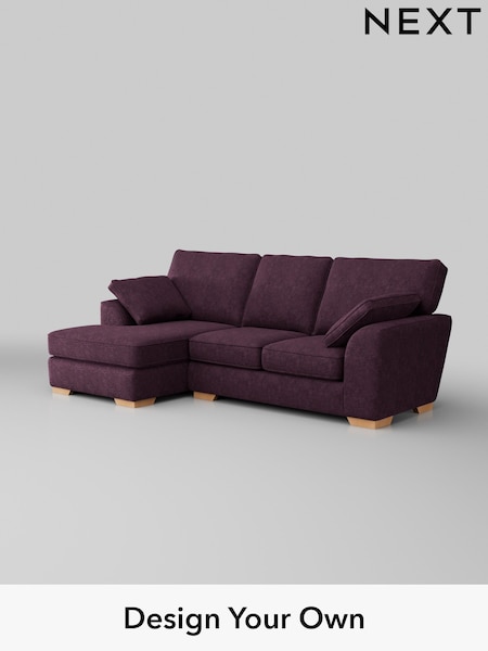 Plush Chenille/Dark Plum Purple Stamford (H35993) | £1,799