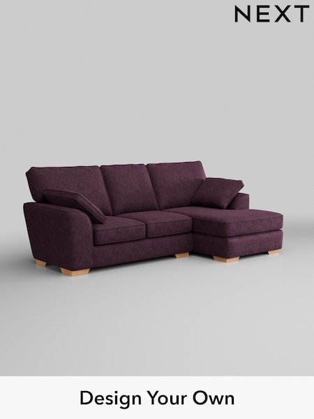 Plush Chenille/Dark Plum Purple Stamford (H35993) | £1,799