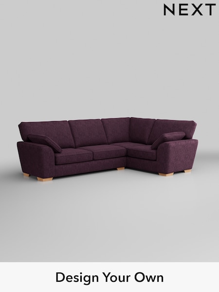 Plush Chenille/Dark Plum Purple Stamford (H35993) | £2,075