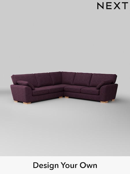 Plush Chenille/Dark Plum Purple Stamford (H35993) | £2,550
