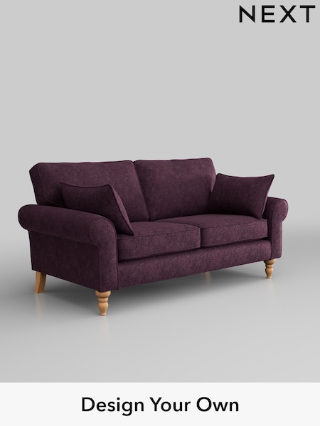 Plush Chenille/Dark Plum Purple Mallory (H36008) | £899