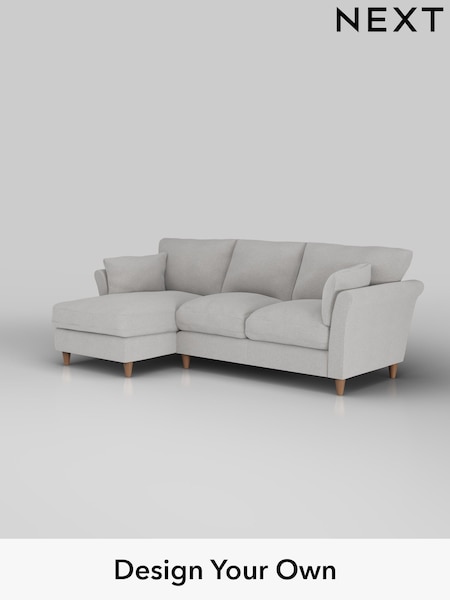 Natural Mix/Light Grey Hartley Relaxed Sit (H36012) | £1,999