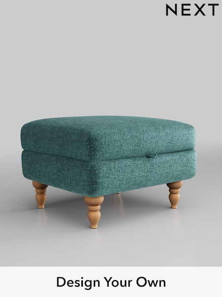 Plush Chenille/Dark Teal Green Mallory (H36017) | £475