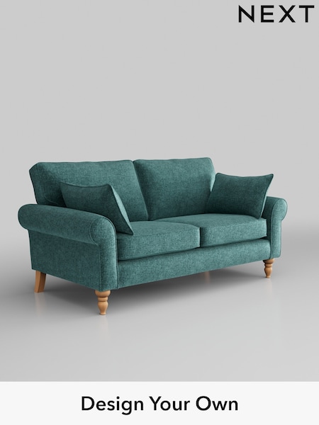 Plush Chenille/Dark Teal Green Mallory (H36017) | £899