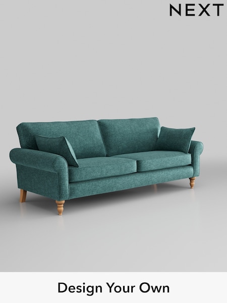 Plush Chenille/Dark Teal Green Mallory (H36017) | £1,099