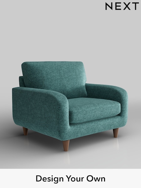 Plush Chenille/Dark Teal Green Camden (H36019) | £650