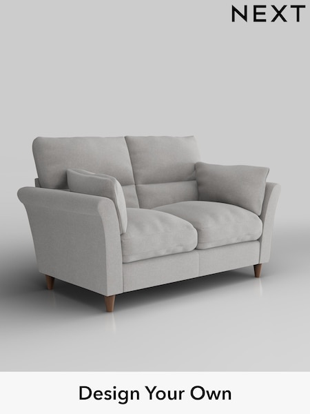 Natural Mix/Light Grey Hartley Highback Relaxed Sit (H36023) | £1,225