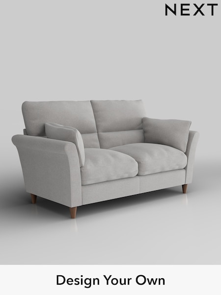 Natural Mix/Light Grey Hartley Highback Relaxed Sit (H36023) | £1,325