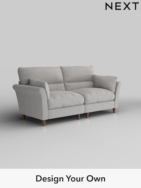 Natural Mix/Light Grey Hartley Highback Relaxed Sit (H36023) | £1,525