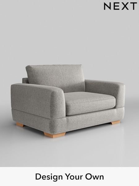 Plush Chenille/Light Grey Clayton (H36024) | £950
