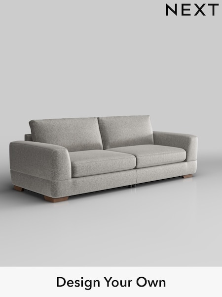Plush Chenille/Light Grey Clayton (H36024) | £1,425