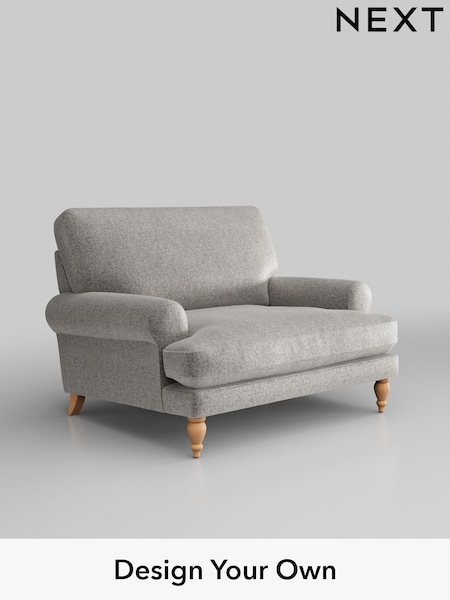 Plush Chenille/Light Grey Erin Deep Relaxed Sit (H36026) | £975