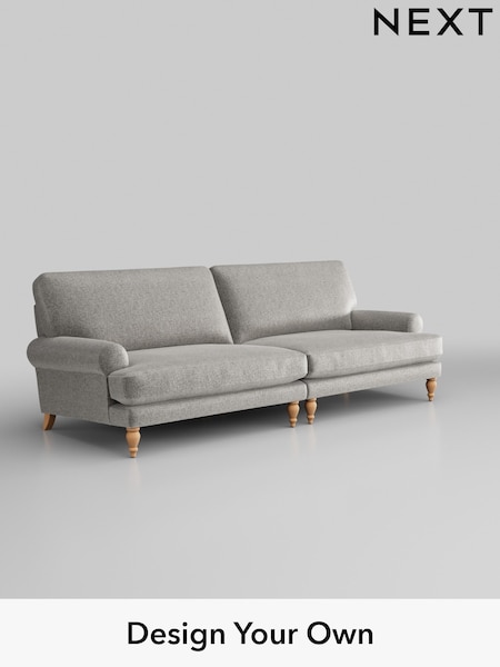 Plush Chenille/Light Grey Erin Deep Relaxed Sit (H36026) | £1,475